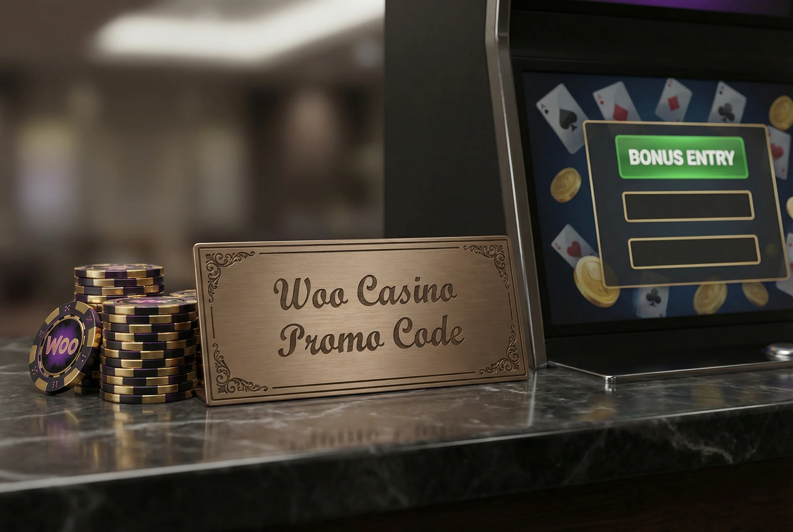 Player enjoying Woo Casino on a smartphone